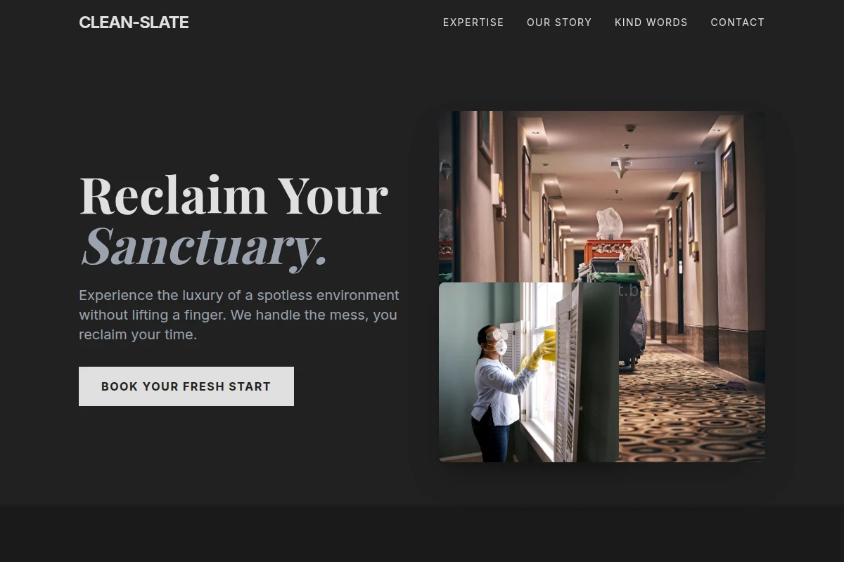 Clean-Slate Cleaning