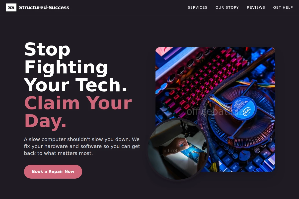 Structured-Success Computer Repair